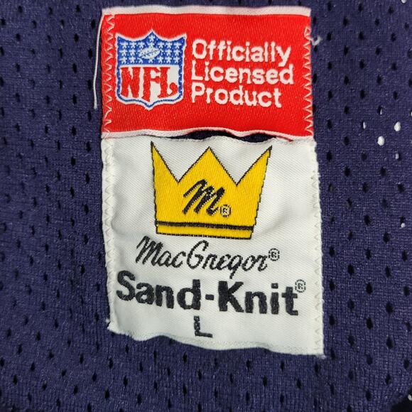 Sand Knit Macgregor Dallas Cowboys Hershel Walker #34 NFL Football Jersey Large - Picture 12 of 14